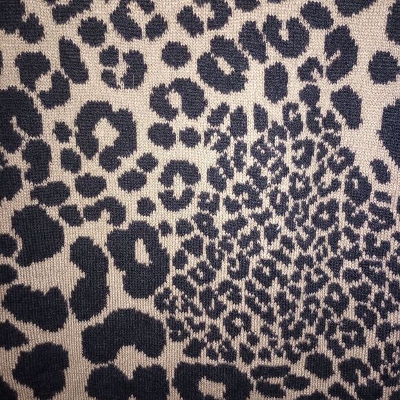 Michael Michael Kors Dark Caramel Leopard Print Infinity Scarf NWT - Picture 2 of 4